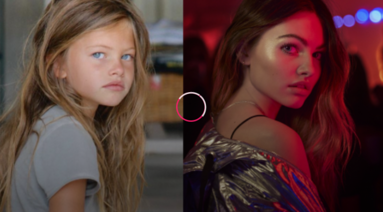 Thylane Blondeau Lue La Plus Belle Petite Fille Du Monde Elle D Voile Les Dessous D