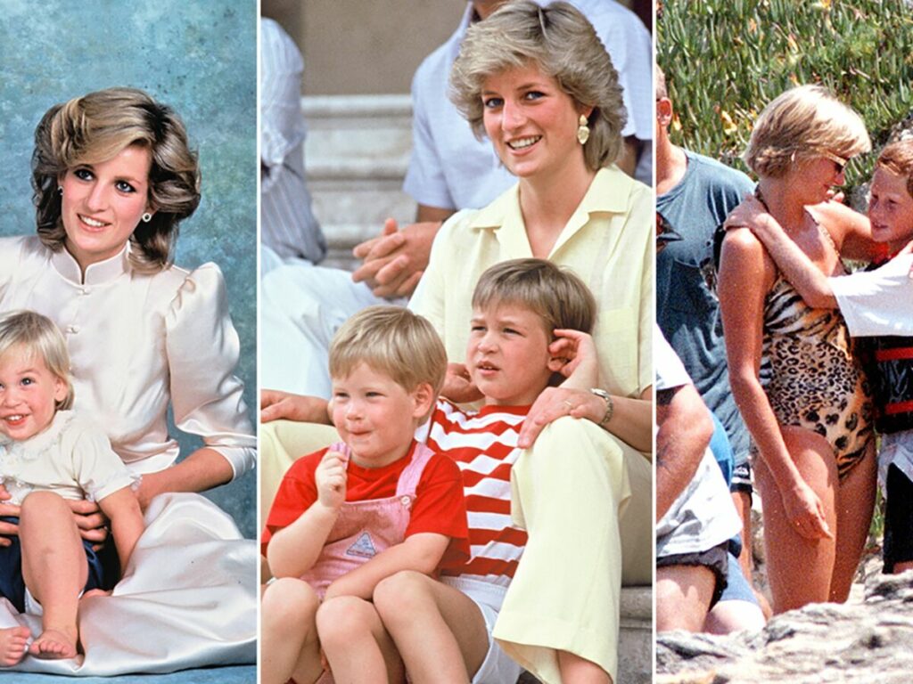 Harry Et William Partagent Des Photos Et Vidéos Exclusives De Leur Mère Lady Diana Rire Et Art 